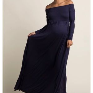 Petite Maternity Maxi dress